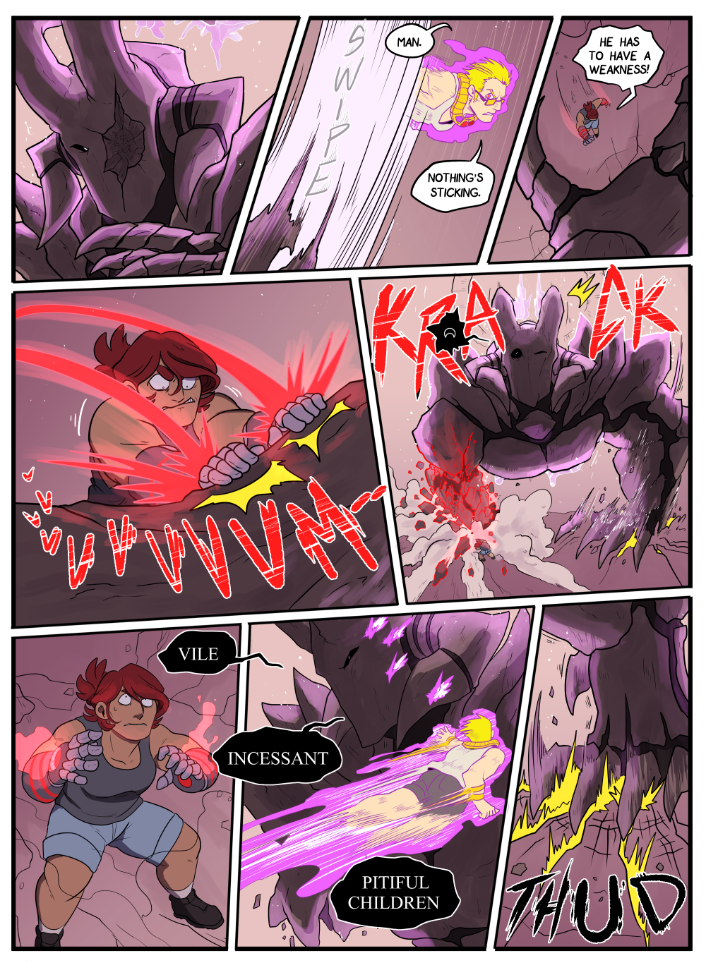 I’m putting my foot down.