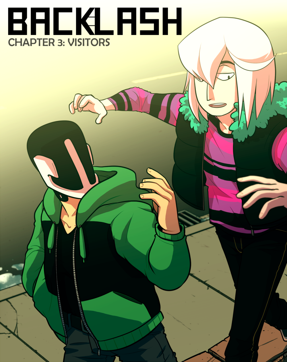 CH3: Visitors – Title, Page 99B (0tacoon Variant)