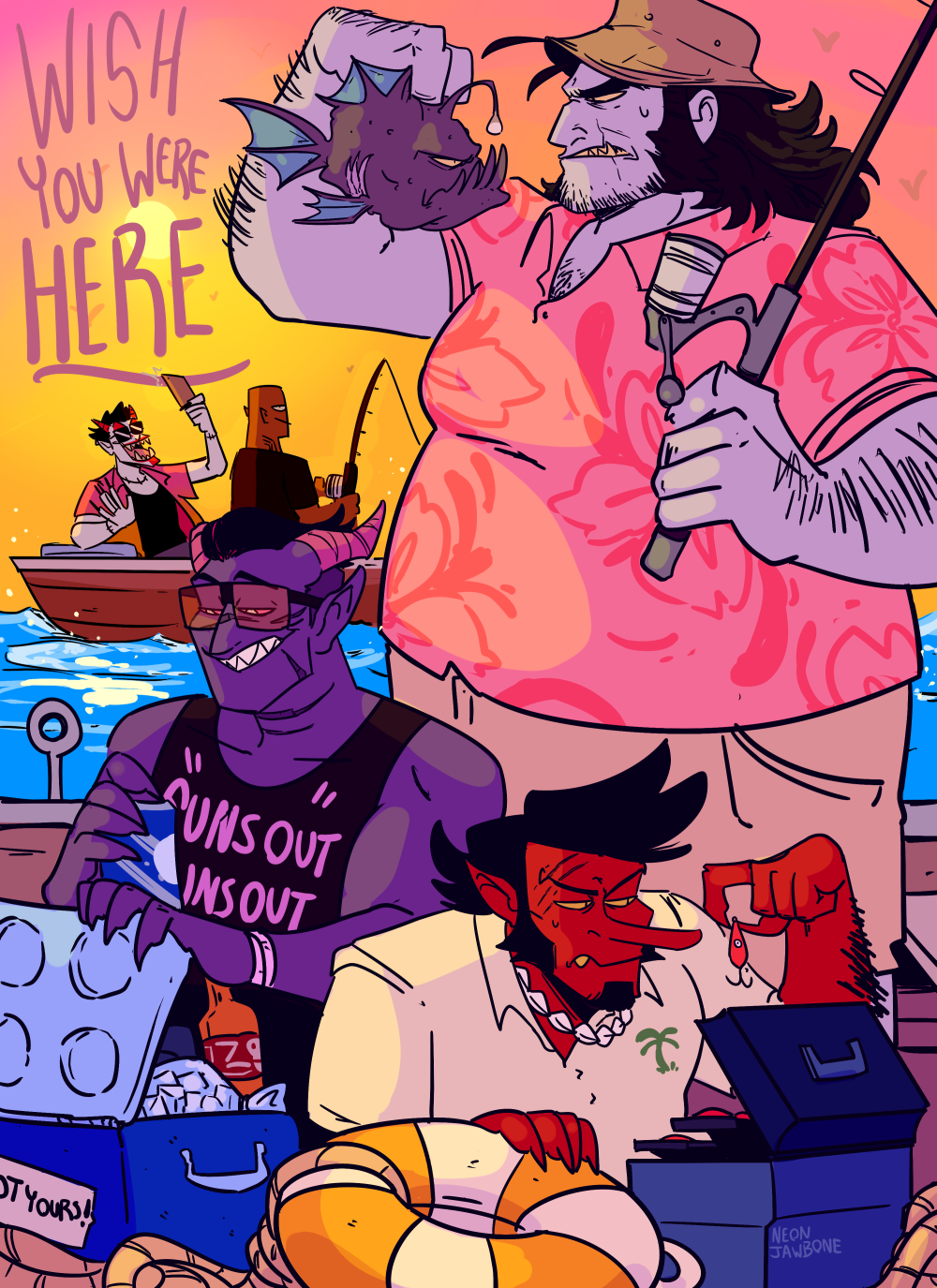 Guest Illustration: NeonJawbone