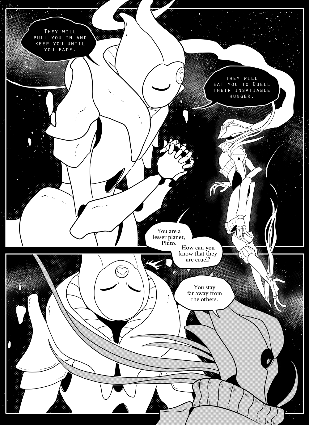 Well, maybe if Mars would invite me to his potlucks once in a while, I'd go say 'hi'!