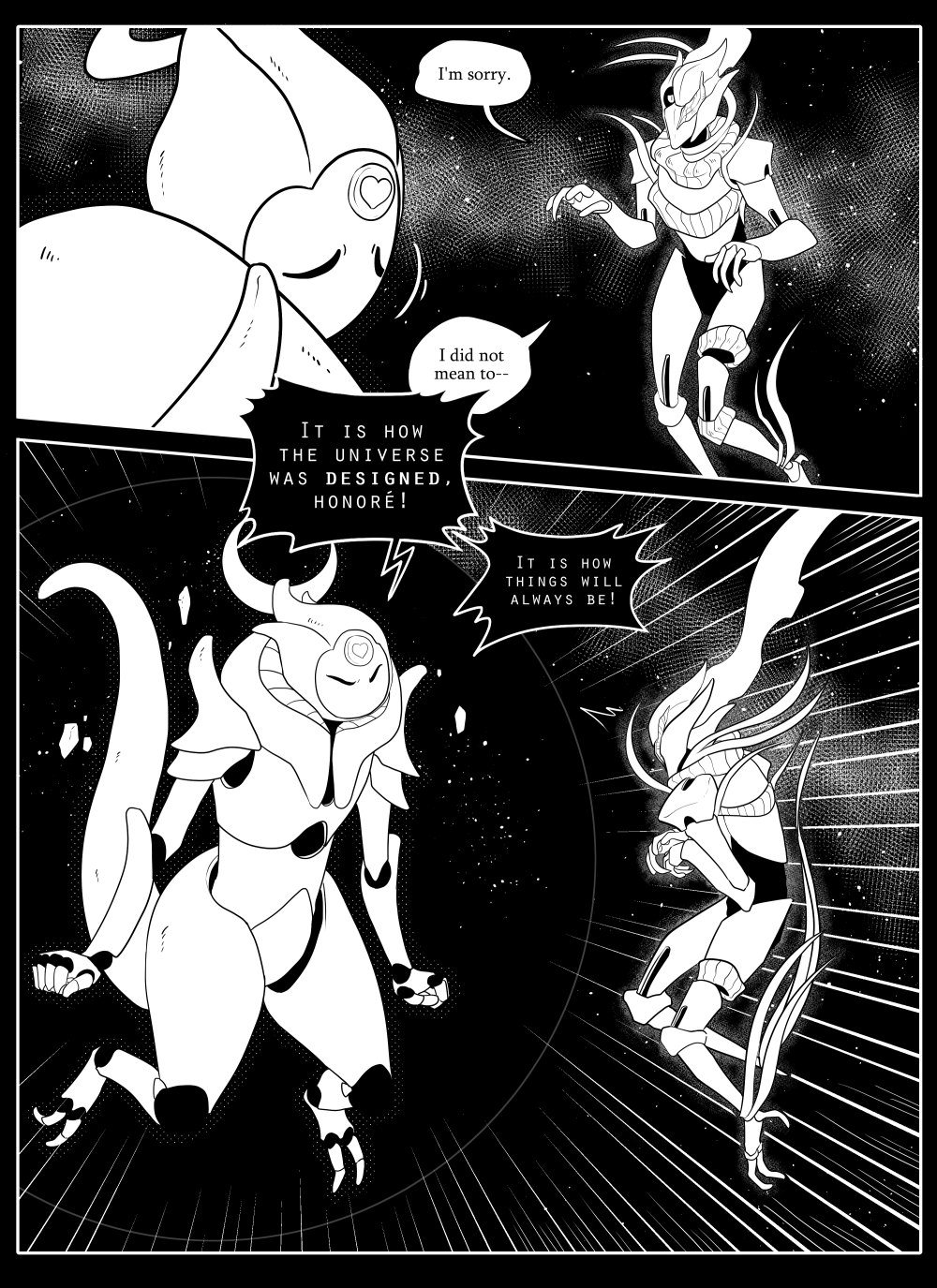 no need to shout, buddy...