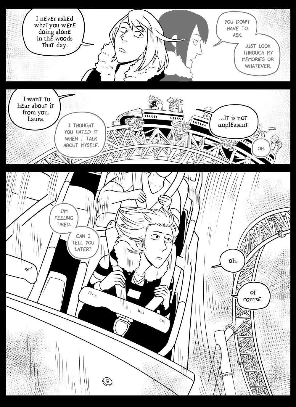 Honoré voice: Are we having fun yet, Laura?